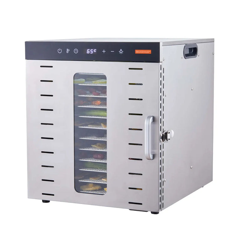 Déshydrateur alimentaire inox 304 à 10 plateaux 1000W Mieux Gardé