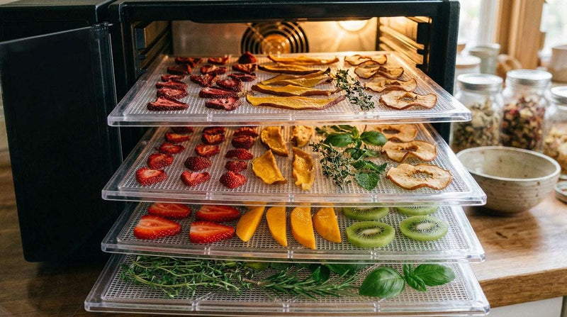 Faites vos propres fruits et légumes séchés : saveur concentrée