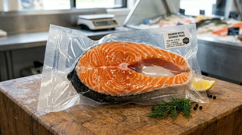 Viande et poisson : sceller avant congélation pour zéro brûlure de congélo