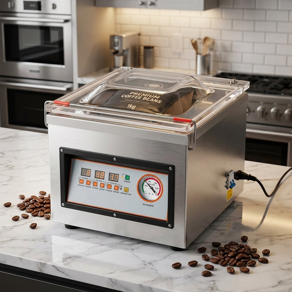 Machine sous vide à cloche professionnelle 320W à cycle automatique