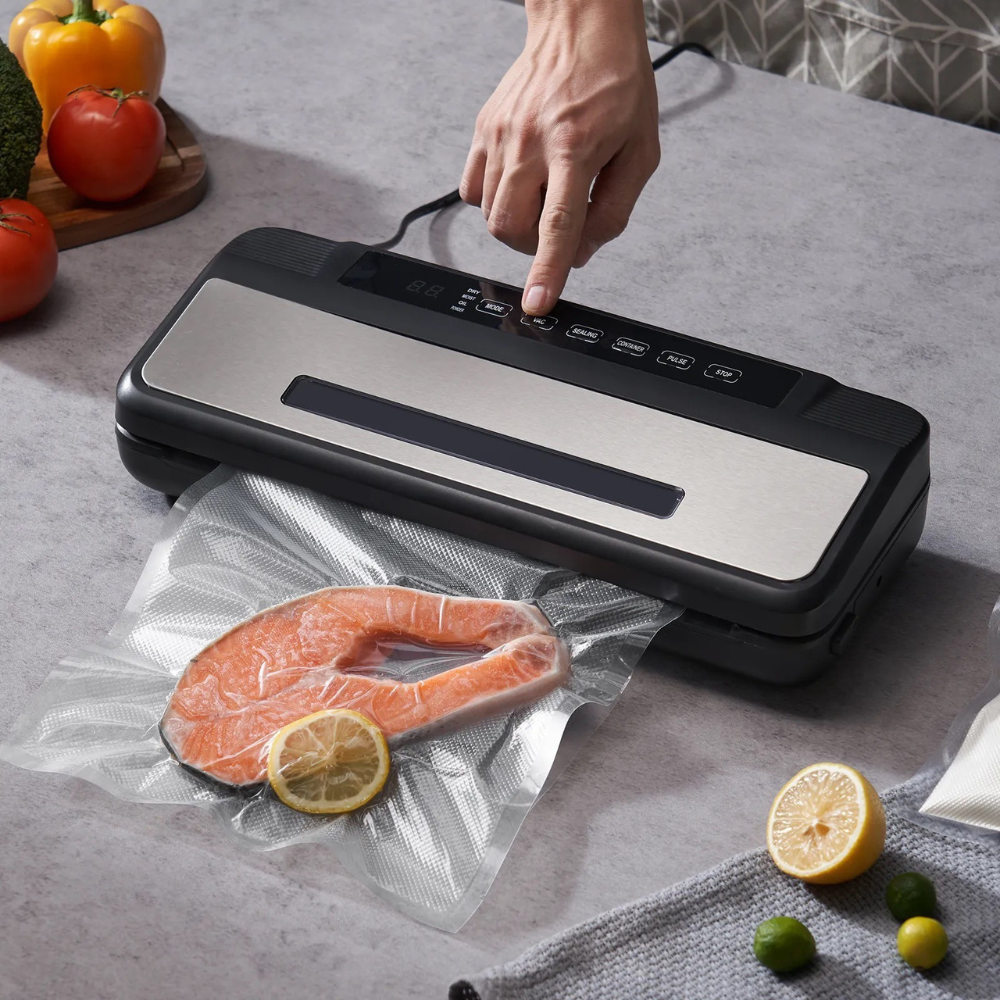 Machine sous vide compacte 120W à aspiration externe (sacs inclus)