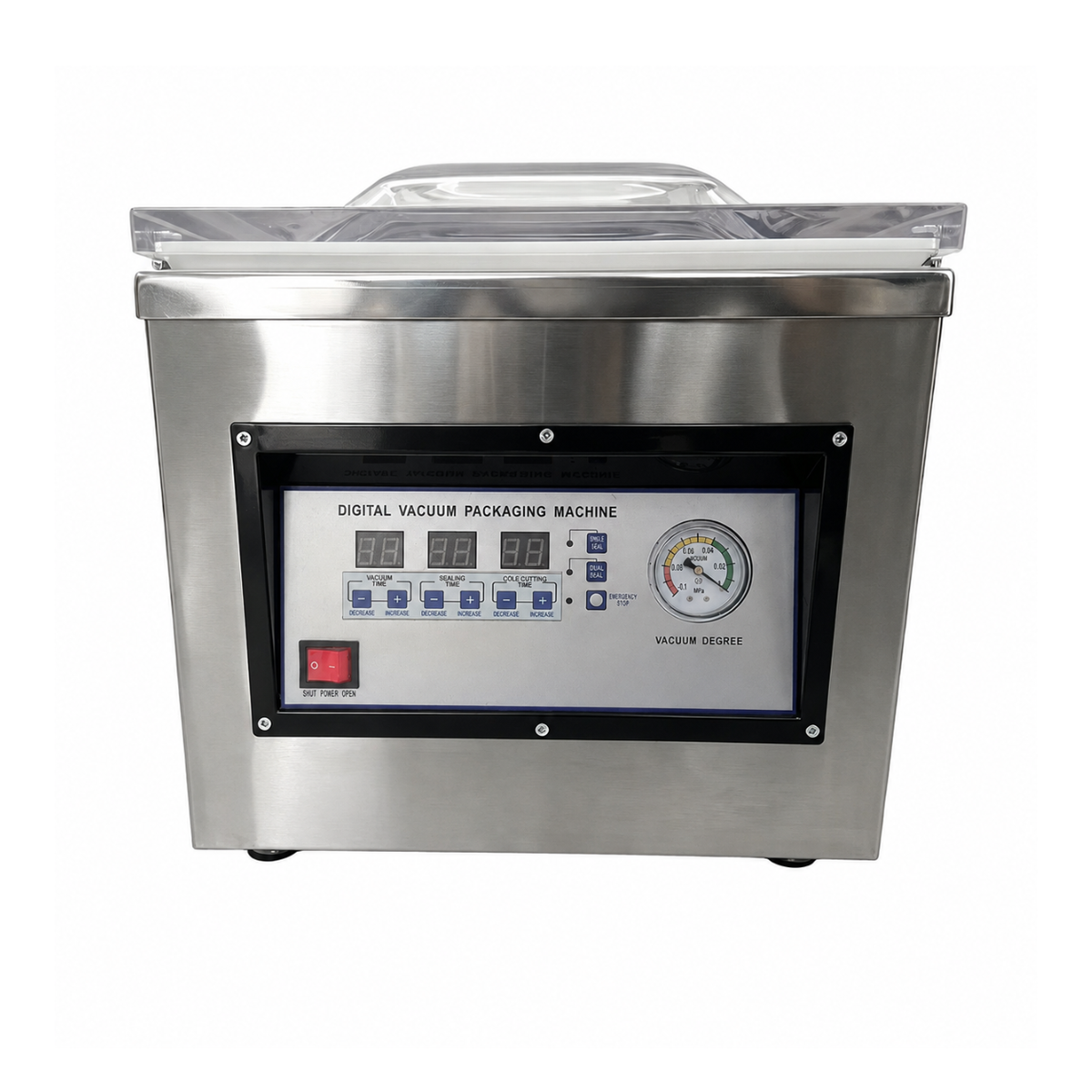 Machine sous vide à cloche professionnelle 400W -0,9 bar