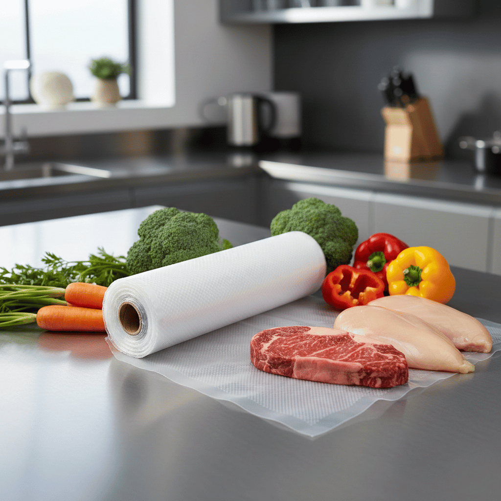 Sacs sous vide gaufrés en rouleau 28 cm x 6 m