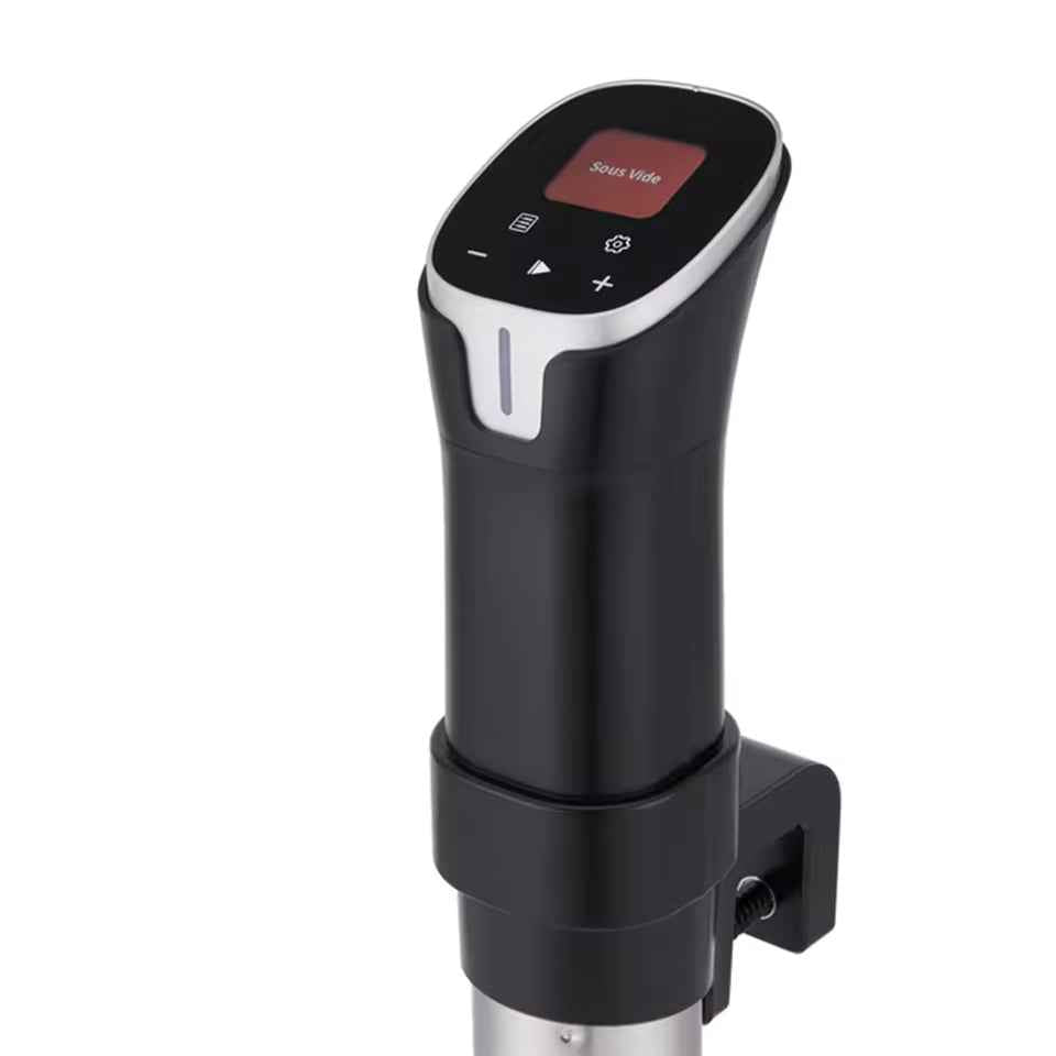 Thermoplongeur sous vide connecté 1100W à écran tactile (sacs + pompe inclus)