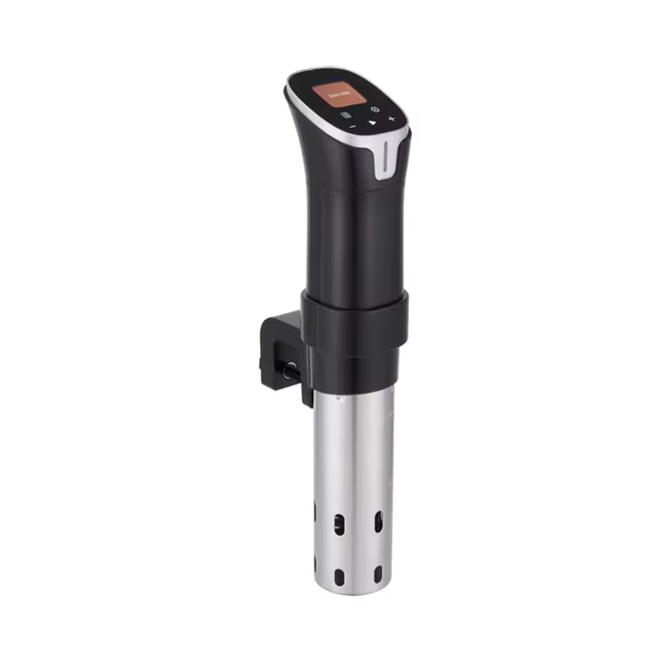 Thermoplongeur sous vide connecté 1100W à écran tactile (sacs + pompe inclus)