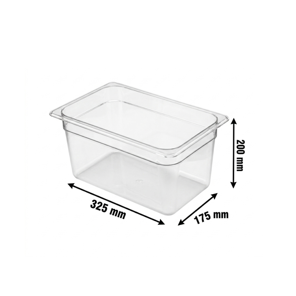 Bac de cuisson sous vide 6 L pour thermoplongeur (bain-marie)