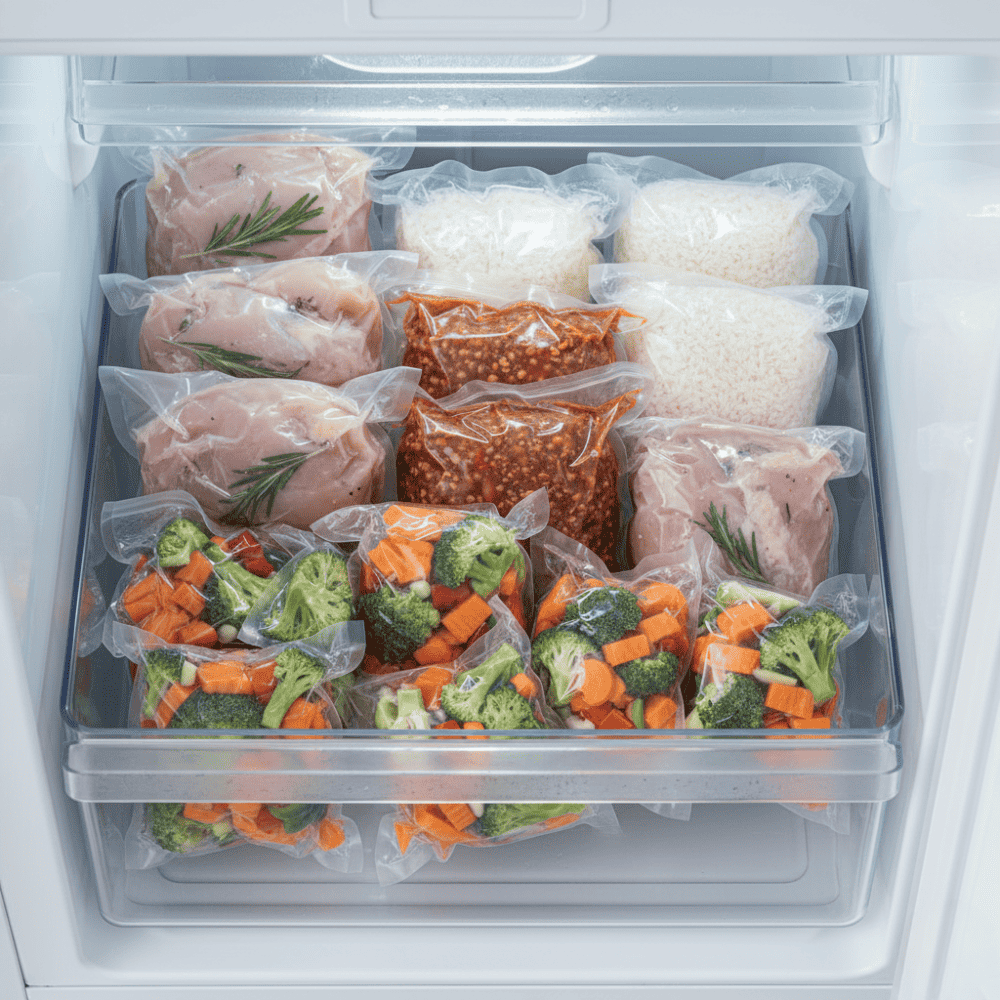 Sacs sous vide gaufrés multi-formats — pack de 150 (3 tailles)
