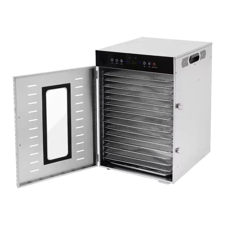 Déshydrateur alimentaire grande capacité inox 304 — 16 plateaux 1350W Mieux Gardé
