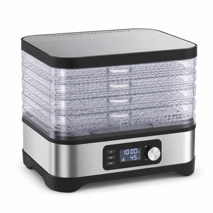 Déshydrateur alimentaire compact 5 plateaux 380W (sans BPA)