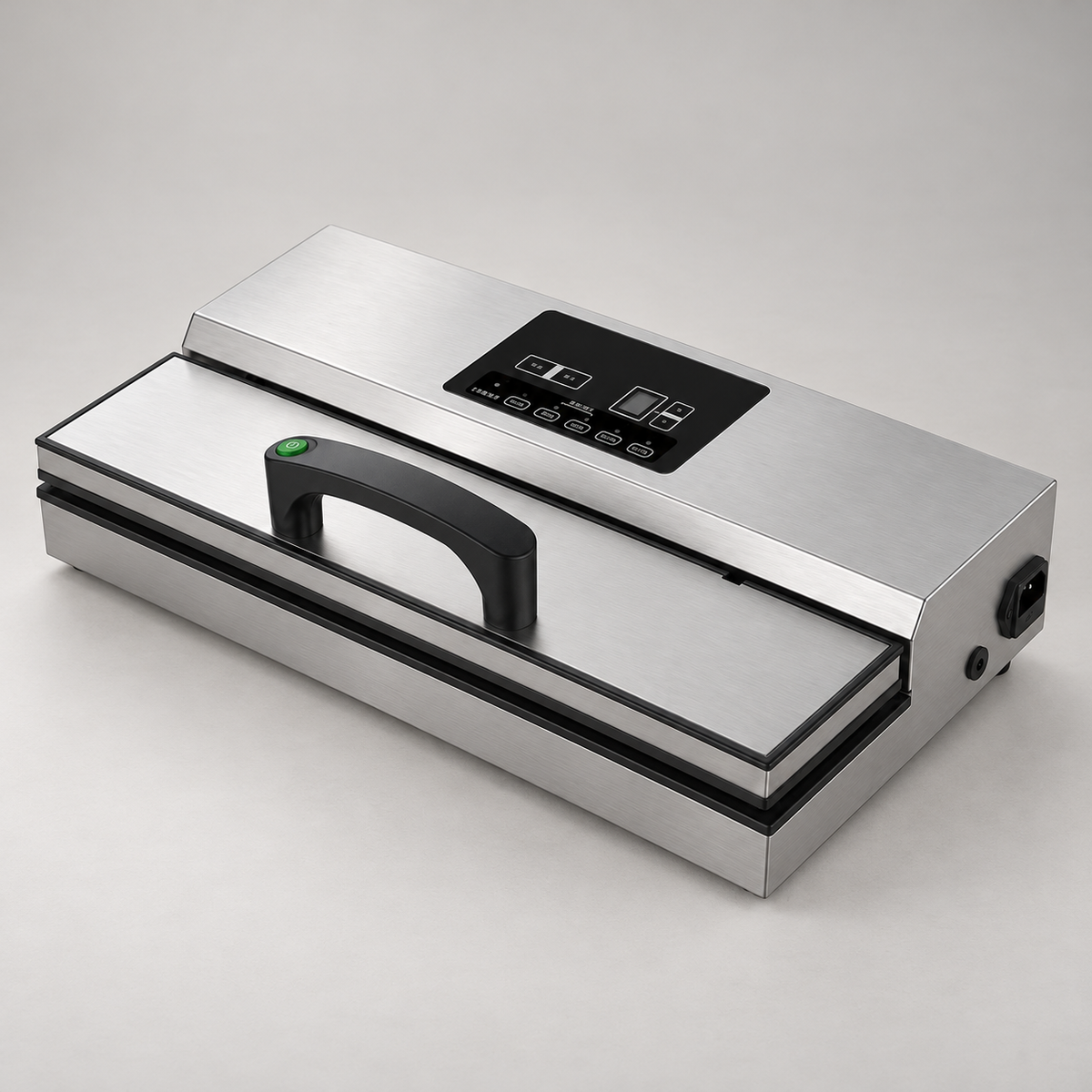 Machine sous vide professionnelle inox semi auto 650W à soudure large 40 cm — vue studio