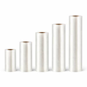 Rouleaux sous vide gaufrés multi-formats 12 à 28 cm — lot de 5